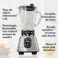 Licuadora de Pulso Vaso de Vidrio 1.5 L
