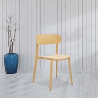 Silla Amarillo Pp 52X48X78 Cm - Z