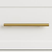 Halador Oro Cepillado Barra 160mm Rish