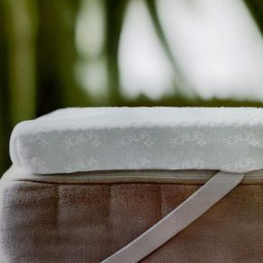 Pillow Top con Funda Blanca - Varios Tamaños