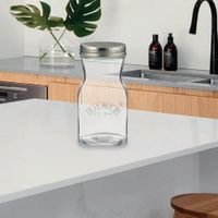 Frasco de Vidrio con Tapa para Líquido 0.5 L