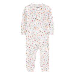 Mameluco para Bebé Color Marfil con Estampado Floral Varias Tallas