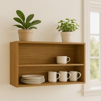 Gabinete Aéreo Beige de 2 Puertas