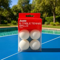 Pelotas de Ping Pong Plásticas Blancas 6 Unidades