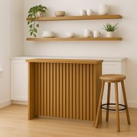 Mueble Auxiliar Café 120X35.5X100 Cm -  Z