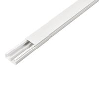 Canaleta Plástica De Pared Blanca De 20X10 Mm - Volteck