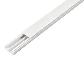 Canaleta Plástica De Pared Blanca De 20X10 Mm - Volteck