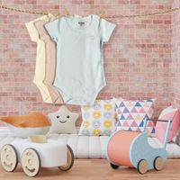 Set-De-3-Bodies-De-Algodon-Para-Niño-Talla-0-6-Meses---Cantel