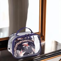 Set De 3 Cosmetiqueras Navy Flores - Viva