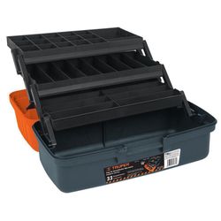 Caja Para Pesca 16 Plg Naranja