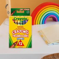 Caja-De-Crayones-Triangulares-Jumbo-12-Colores---Crayola