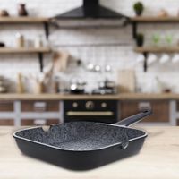 Grill-28X28-Cm-Black-Granite---Bastiani