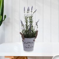 Clavel-Artificial-Con-Pote-Blanco-42-Cm---Concepts