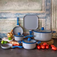 Bateria-De-Cocina-9-Pzas-Marmol-Gris-Y-Azul---Picca