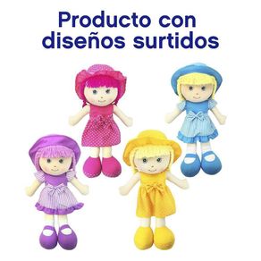 Muñeca-De-Trapo-Diseños-Surtidos-