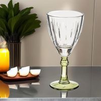 Copa-De-Vidrio-Verde-Para-Vino-275-Ml