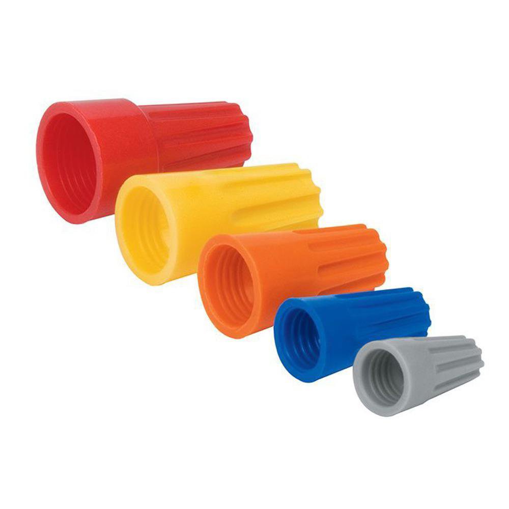 Conector Tipo Capuchón Ciego con Rosca 18–8?AWG Multicolor 20 Unidades