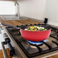 Sarten-Wok-De-24-Cm-Rojo---Brinox