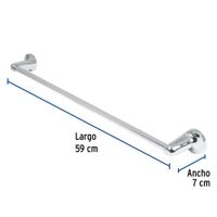 Toallero-de-Barra-Cromado-Aqua-de-24-Plg----Foset