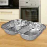 Set de Moldes de Aluminio con Divisiones 2 Pzas