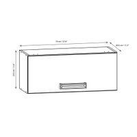 Gabinete Aéreo De 1 Puerta De 70x28.6x29.5 Cm - Kits Parana