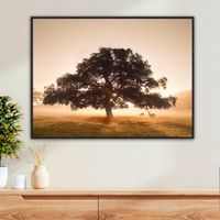Cuadro-Decorativo-con-Marco-Diseño-Arbol-del-Campo-60X80-Cm