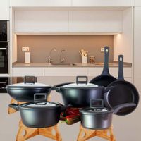 Bateria-De-Cocina-Antiadherente-De-Aluminio-Fundido-10-Pzas---Picca