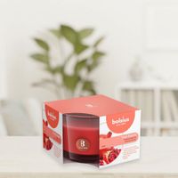 Vela-En-Frasco-De-Vidrio-Roja-Pomegranate---Bolsius