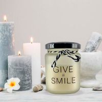 Vela Give a Smile Aromas Surtidos 6.7x6.7x.9.3 Cm - Concepts