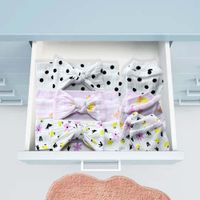 Set-de-3-Moños-y-Guantes-Floreados---Koala-Baby