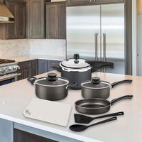 Batería de Cocina con Utensilios 7 Pzas París - Tramontina