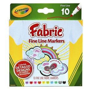 Marcador Punto Fino 10 Colores - Crayola