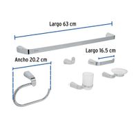 Set de 6 Accesorios Riviera -  Foset