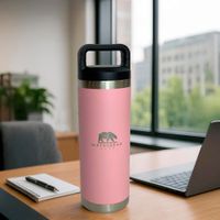 Vaso Térmico Rosado Acero Inoxidable