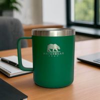 Vaso Térmico Verde Acero Inoxidable con Tapadera
