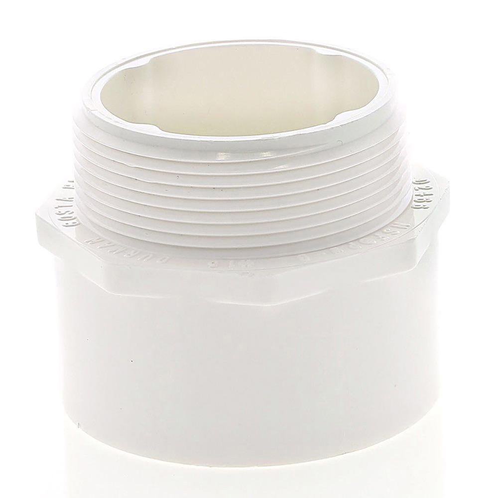 Adaptador Macho de PVC con Rosca de 2 Plg