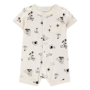 Enterizo Ivory con Estampado Pirata para Niño - Varias Tallas