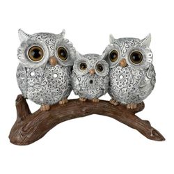 Figura-Decorativa-Trio-de-Buhos-Plateado