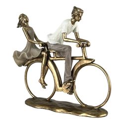 Figura-Decorativa-Pareja-en-Bicicleta-