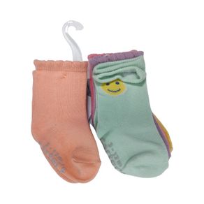 Calcetines Crew Multicolor 10 Pzas para Niña - Varias Tallas