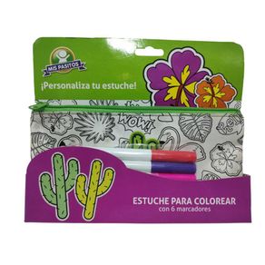 Estuche-Para-Colorear-Cactus