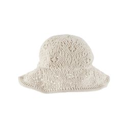 Sombrero de Crochet Crema para Niña - Varias Tallas