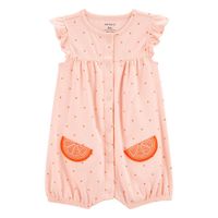 Romper Melón con Bolsillos de Fruta para Niña - Varias Tallas