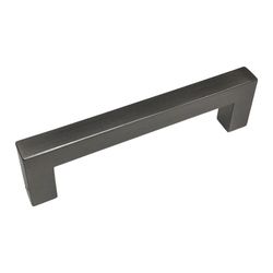 Halador de Barra Niquel Satinado 96 Mm