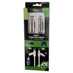 Cable para Carga de 1 Metro con Luz 60 Watts