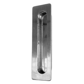 Halador de Embutir Níquel Satinado 128 Mm