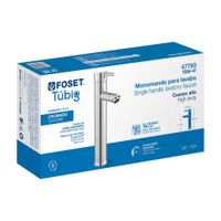 Monomando Alto para Lavabo Cuerpo Cromado Tubig