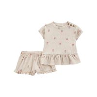 Conjunto Mini Floral 2 Pzas - Varias Tallas