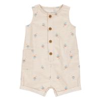 Romper de Lino Estampado - Varias Tallas