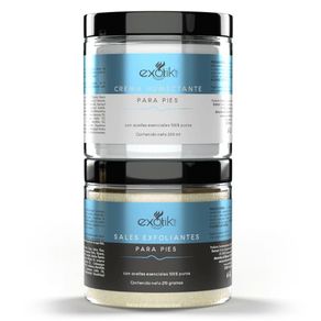 Crema Humectante Y Exfoliante Para Pies - Exotik